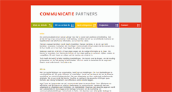 Desktop Screenshot of communicatiepartners.nu